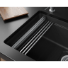 Кухонная мойка GRANULA KS-5505RU ЧЕРНЫЙ кварц 5505RU CHEPHYII